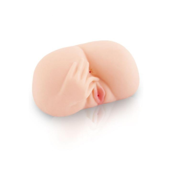 Вагина и анус с вибрацией "Juicy Pussy" c двумя тунелями - Фотография №4