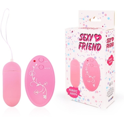 Виброяйцо "Sexy Friend" розовое, на д.у. пульте Интим Хаус