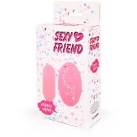 Виброяйцо "Sexy Friend" розовое, на д.у. пульте - Фотография №3