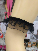 Подвязка на ногу чёрная Интим Хаус