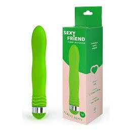 Вибромассажер "Sexy Friend" зеленый, гладкий Интим Хаус