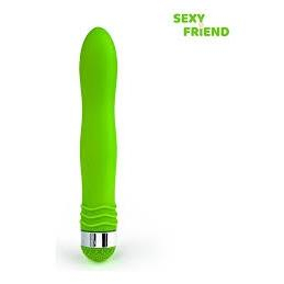 Вибромассажер "Sexy Friend" зеленый, гладкий - Фотография №2