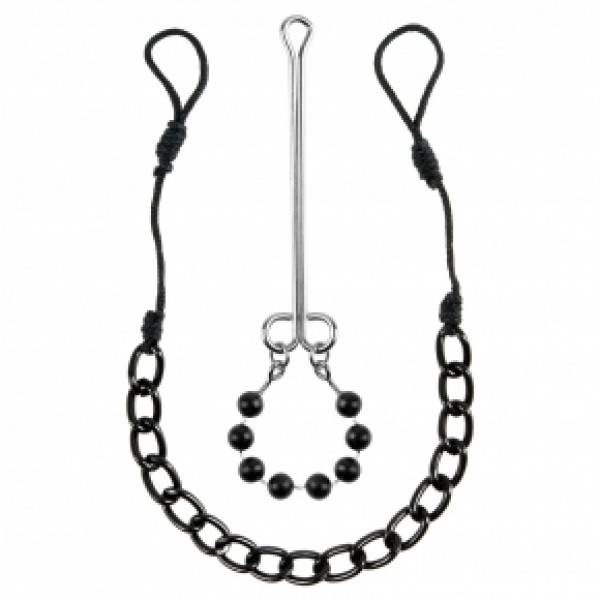 Украшение для груди и зажим половые губы «Nipple & Clit Jewelry» - Фотография №3
