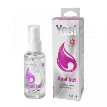 Гель "Yes" Anal Hot на силиконовой основе, анальный, возбуждающий, 50ml Интим Хаус