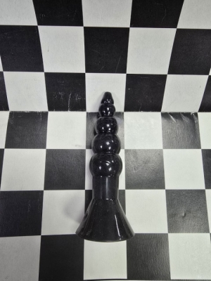 Елочка миниатюрная на присоске "Silocon toys" Пять пальчиков черная Интим Хаус