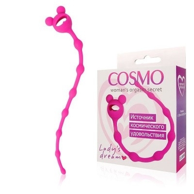 Анальная цепочка "Cosmo" Змейка Интим Хаус