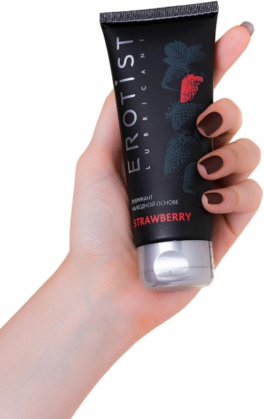 Гель "Erotist" на водной основе, со вкусом клубники, 100ml - Фотография №2