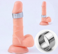 Стальное эрекционное кольцо "Alloy" Интим Хаус