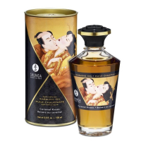 Масло массажное "Shunga" Karamel kisses Карамельный поцелуй Интим Хаус