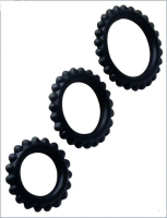 Набор эрекционных колец из силикона "Titan" - Фотография №3