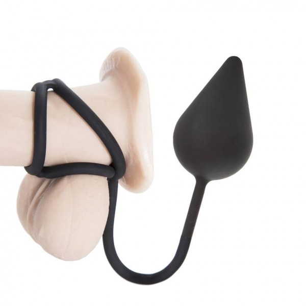 Анальная пробка с кольцами для эрекции "Intense Plug" - Фотография №5