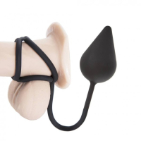 Анальная пробка с кольцами для эрекции "Intense Plug" - Фотография №5