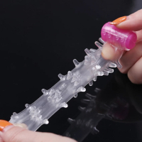 Насадка с открытой головкой и вибрацией «SexToy» Интим Хаус