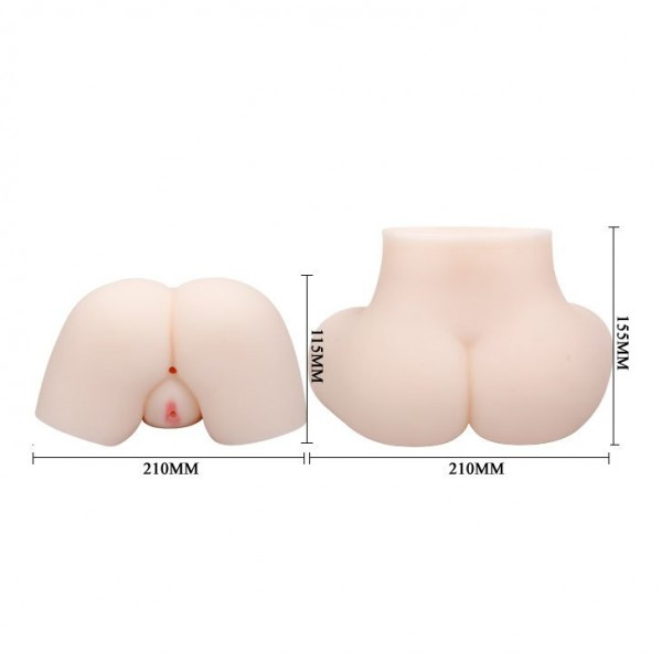 Вагина-анус с вибрацией "Passion Lady" - Фотография №5