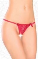 Трусики "FlirtOn" красные, стринги, р. 42-44 Интим Хаус