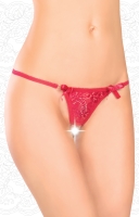 Трусики "FlirtOn" красные, стринги, р. 42-44 - Фотография №1