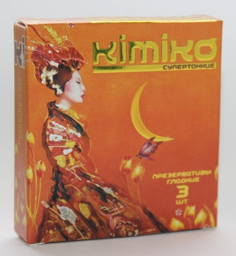 Презервативы "Kimiko" супертонкие, 3 шт - Фотография №1