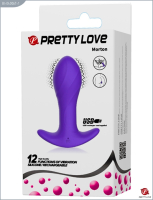 Фиолетовая перезаряжаемая пробка "Pretty love" Morton Интим Хаус