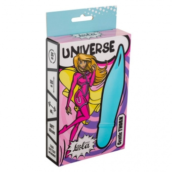 Вибратор нереалистичный "Universe Gentle" голубой Интим Хаус