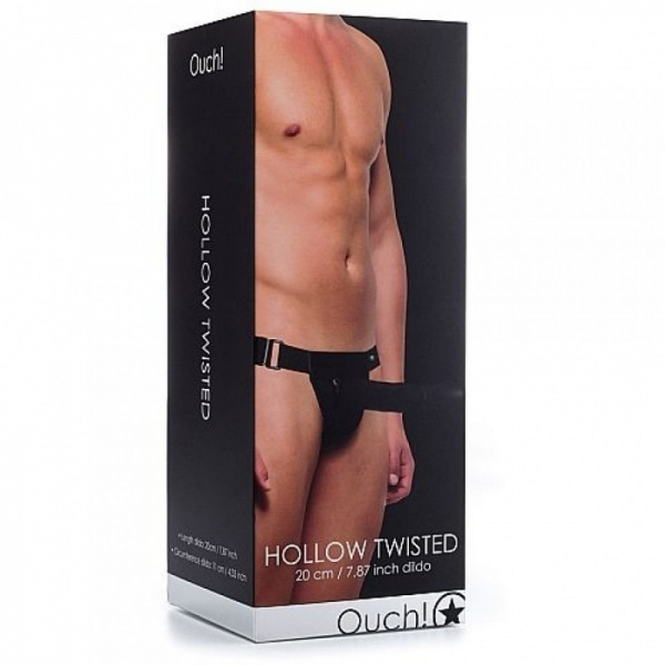Страпон-фаллопротез ''Ouch'' Hollow Twisted - Фотография №1