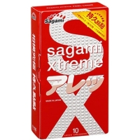 Презервативы анатомические ультрапрочные"Sagami" Xtrem Feel Long - Фотография №1