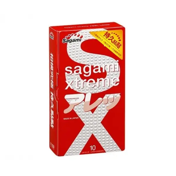 Презервативы анатомические ультрапрочные"Sagami" Xtrem Feel Long - Фотография №2
