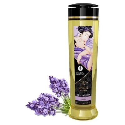 Масло массажное для тела "Shunga" Лаванда Интим Хаус