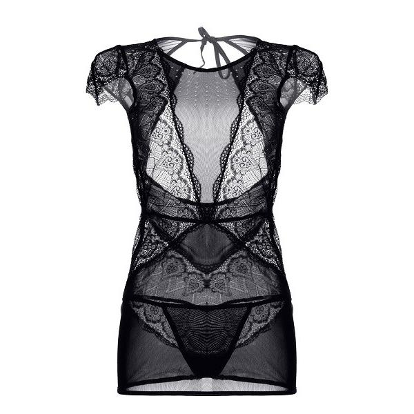 Платье "Candy Girl" Estelle и стринги, чёрные, XL - Фотография №5