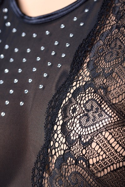 Платье "Candy Girl" Estelle и стринги, чёрные, XL - Фотография №4