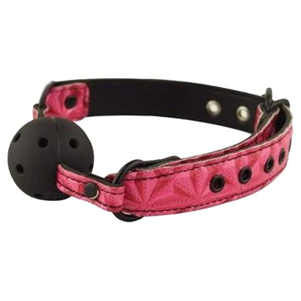 Кляп черно-розовый "Erokay" - Фотография №1