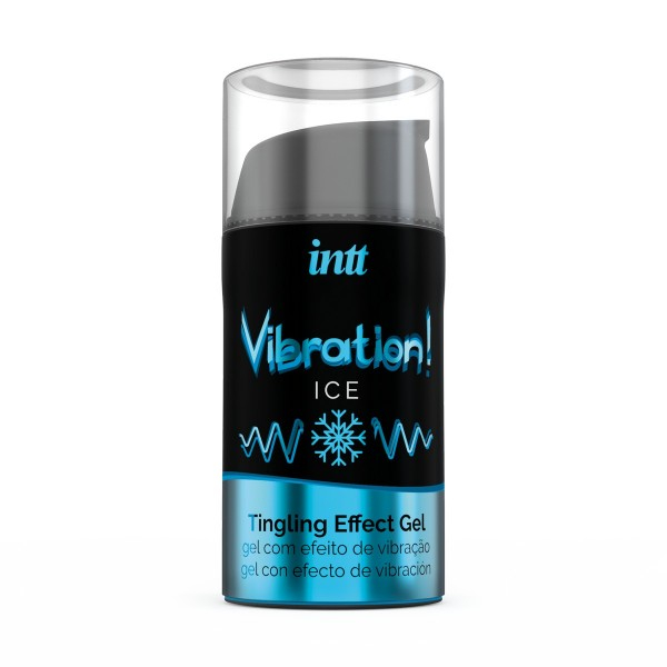 Гель жидкий вибратор "Intt Vibration Ice" с охлаждающим тингл эффектом - Фотография №5