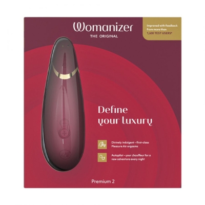 Вибратор "Womanizer" Premium 2 вакуумный стимулятор клитора розовый - Фотография №7