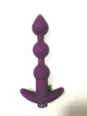 Приятная анальная елочка "Premium anal beads" фиолетовая Интим Хаус