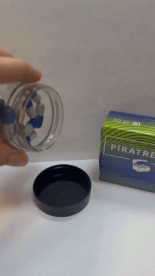 Капсулы для мужской потенции сундучок "Piratrezer" Интим Хаус