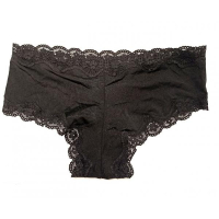 Трусики женские "Lady Underwear" черного цвета Интим Хаус