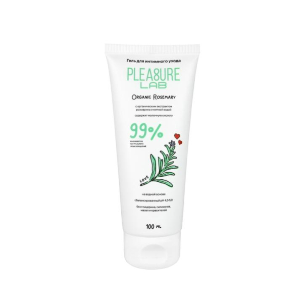 Гель для интимного ухода "Pleasure Lab" Organic - Фотография №1
