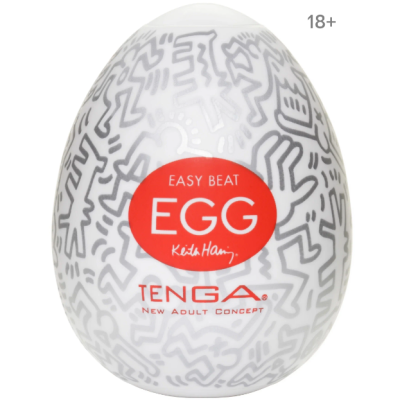 Мастурбатор "Tenga Egg" Keith Haring Easy Beat Party Интим Хаус