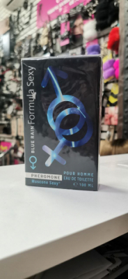 Духи мужские "Formula sexy" Blue Rain с феромономами 100 мл Интим Хаус