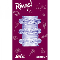 Насадка открытая с пупырышками Гладиатор "Rings" Интим Хаус