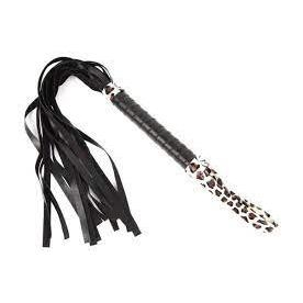 Плеть мини с дизайном Снежный барс "Notabu" Интим Хаус