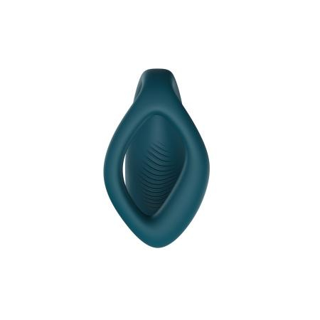 Вибратор для пар "We-Vibe" Sync O бархатно-зеленый перезаряжемый - Фотография №4