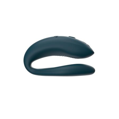 Вибратор для пар "We-Vibe" Sync O бархатно-зеленый перезаряжемый - Фотография №6