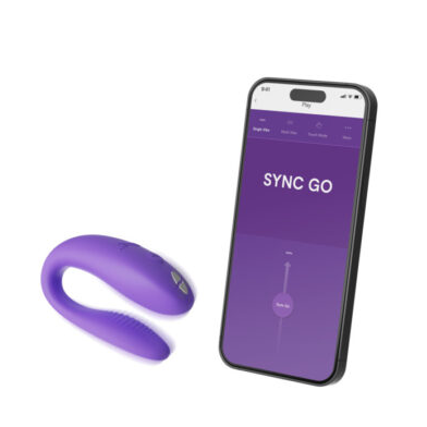 Вибратор "We-vibe" Sync Go подкова для пар, сиреневый Интим Хаус