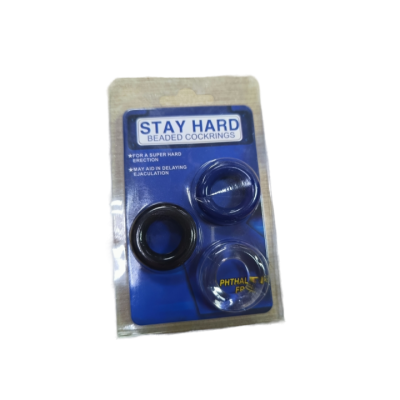 Набор колец "Stay Hard" Интим Хаус