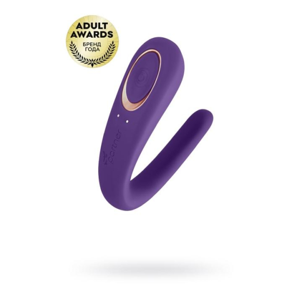 Вибратор подкова для пар "Satisfyer" Partner фиолетовый - Фотография №1