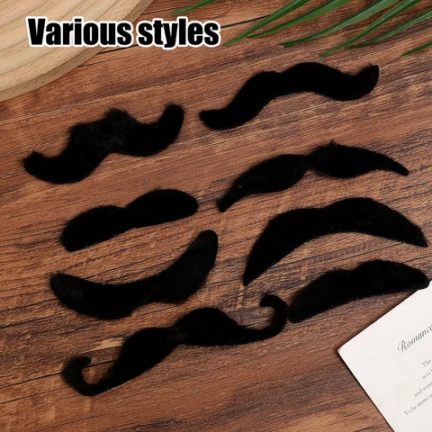 Наклейка на лицо - усы - Фотография №1