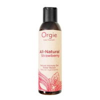 Клубничная смазка большой флакон "Orgie" All natural 150 мл - Фотография №4