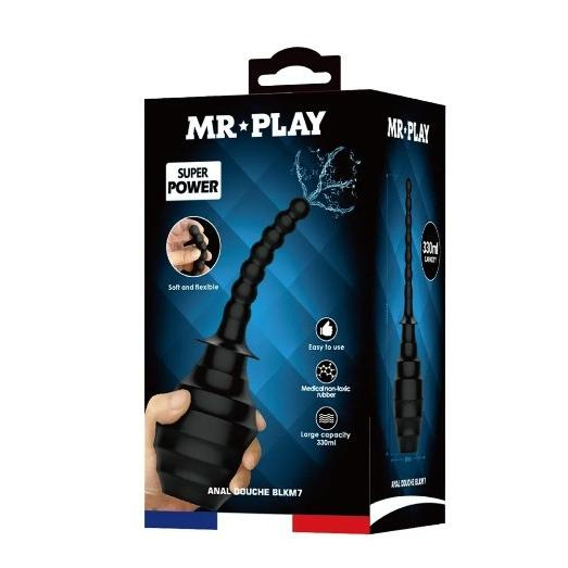Анальный душ "Mr. Play" с рельефным носиком 330 мл - Фотография №2