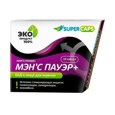 Средство для мужcкой потенции "Man’s Power" Plus Интим Хаус