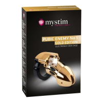 Пояс верности Mystim Pubic Enemy No1 Gold Edition с миостимуляцией - Фотография №1